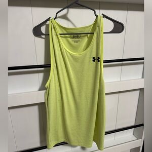 Men’s Under Armour tech tank heat gear, fitted, size small